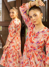 Bage-e-Gul By Gul Ahmed Printed Lawn Unstitched Kurti - GA24BG SL-42089